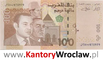 banknot 100 MAD awers seria/rok : 2002