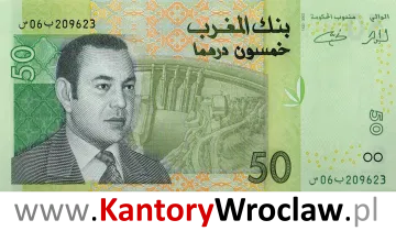 banknot 50 MAD awers seria/rok : 2002