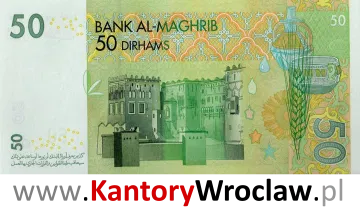 banknot 50 MAD rewers seria/rok : 2002
