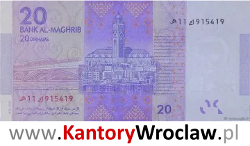 banknot 20 MAD rewers seria/rok : 2012