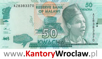 banknot 50 MWK awers seria/rok : 2016