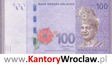banknot 100 MYR awers seria/rok : 2012