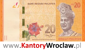 banknot 20 MYR awers seria/rok : 2012