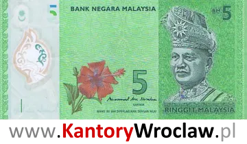 banknot 5 MYR awers seria/rok : 2012