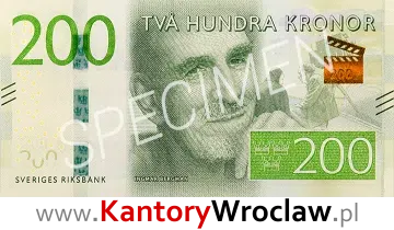 banknot 200 SEK awers seria/rok : 2015