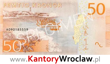 banknot 50 SEK rewers seria/rok : 2015