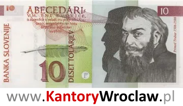 banknot 10 SIT awers seria/rok : 1992
