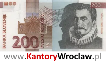 banknot 200 SIT awers seria/rok : 1992