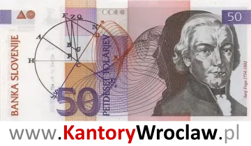 banknot 50 SIT awers seria/rok : 1992