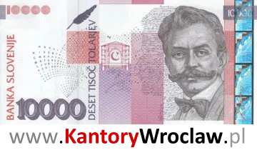 banknot 10000 SIT awers seria/rok : 2000