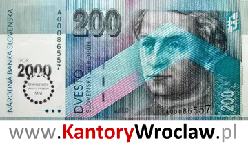banknot 200 SKK awers seria/rok : 2002