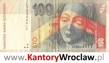 banknot 100 SKK awers seria/rok : 2004