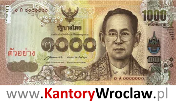 banknot 1000 THB awers seria/rok : 16