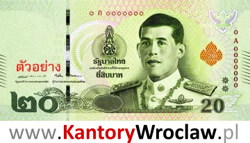 banknot 20 THB awers seria/rok : 17