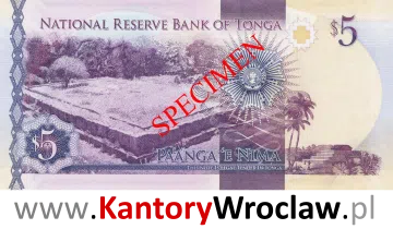 banknot 5 TOP rewers seria/rok : 2015