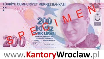 banknot 200 TRY awers seria/rok : 3