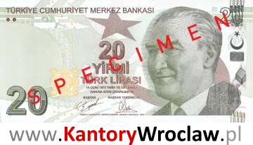 banknot 20 TRY awers seria/rok : 4