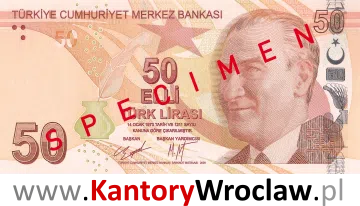 banknot 50 TRY awers seria/rok : 4