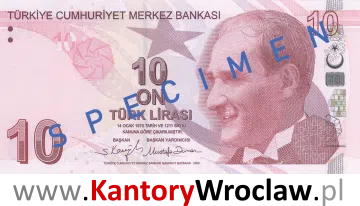 banknot 10 TRY awers seria/rok : 6