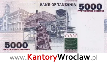 banknot 5000 TZS rewers seria/rok : 2003