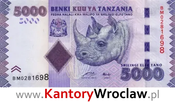 banknot 5000 TZS awers seria/rok : 2011