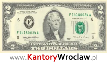 banknot 2 USD awers seria/rok : 1976