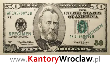 banknot 50 USD awers seria/rok : 1997