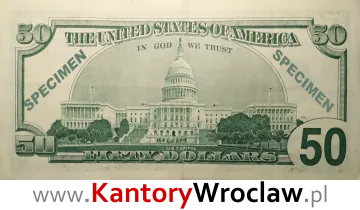 banknot 50 USD rewers seria/rok : 1997