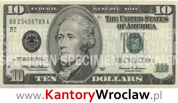 banknot 10 USD awers seria/rok : 2000