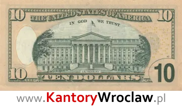 banknot 10 USD rewers seria/rok : 2006