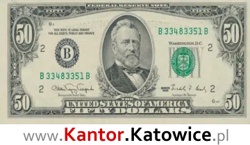 banknot 50 USM awers seria/rok : 1990