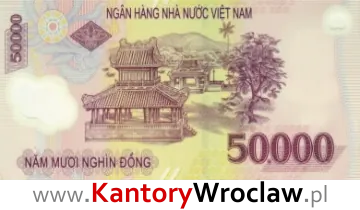 banknot 50 VND rewers seria/rok : 2003