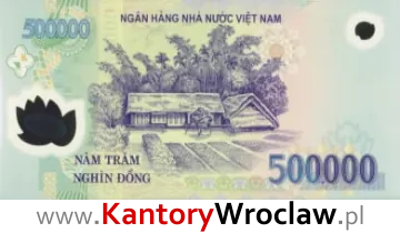 banknot 500 VND rewers seria/rok : 2003
