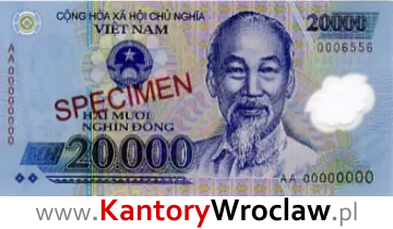 banknot 20 VND awers seria/rok : 2006