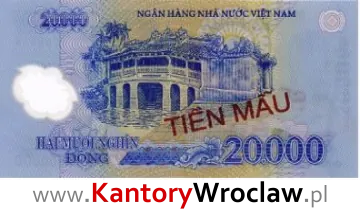 banknot 20 VND rewers seria/rok : 2006