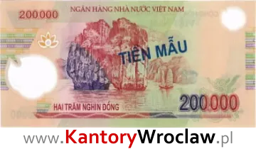 banknot 200 VND rewers seria/rok : 2006