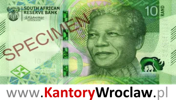 banknot 10 ZAR awers seria/rok : 2018