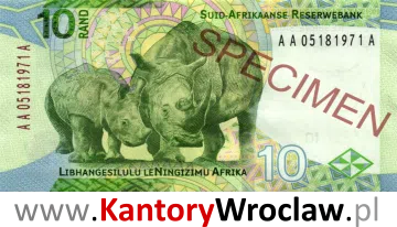 banknot 10 ZAR rewers seria/rok : 2018