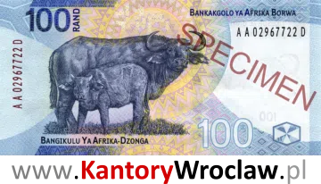 banknot 100 ZAR rewers seria/rok : 2018