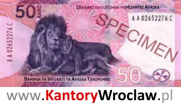 banknot 50 ZAR rewers seria/rok : 2018